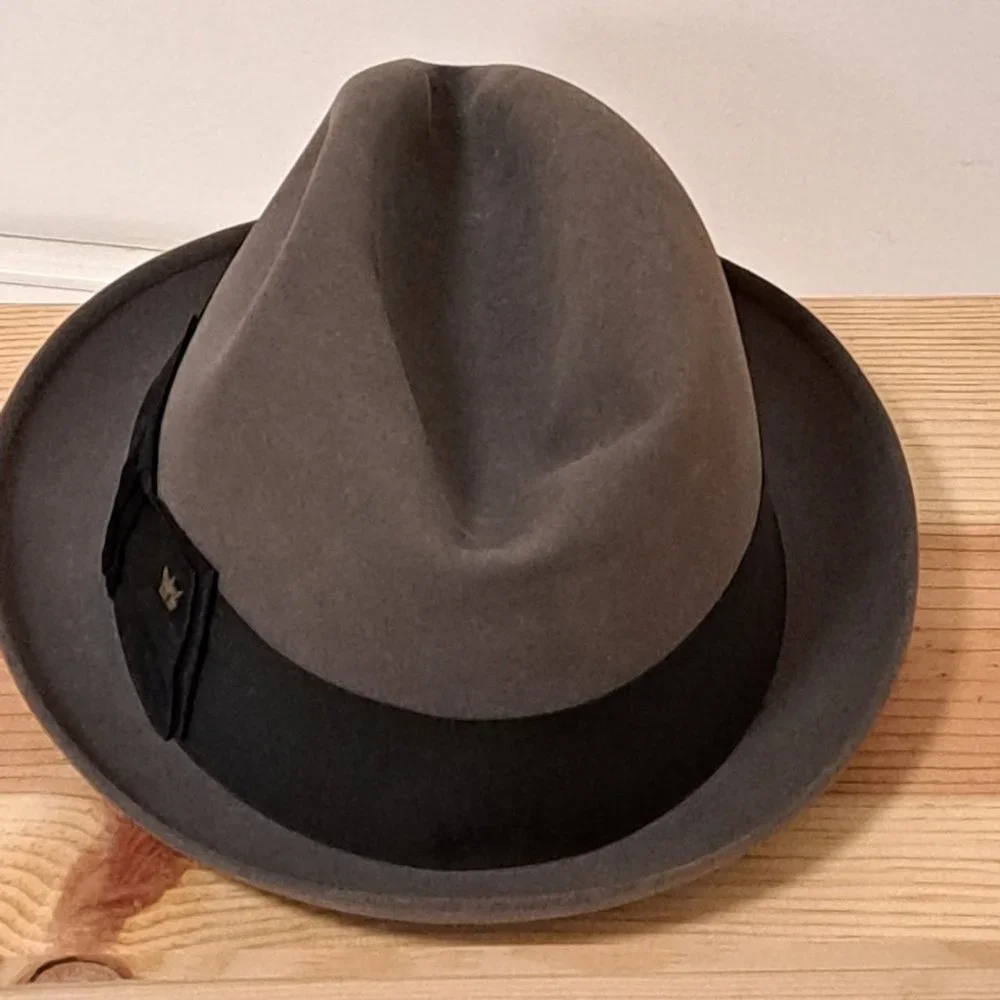 Charles Knot Hatter Brown Men's Size 7.5